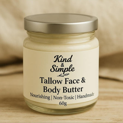 Whipped Tallow Face & Body Butter - 60g